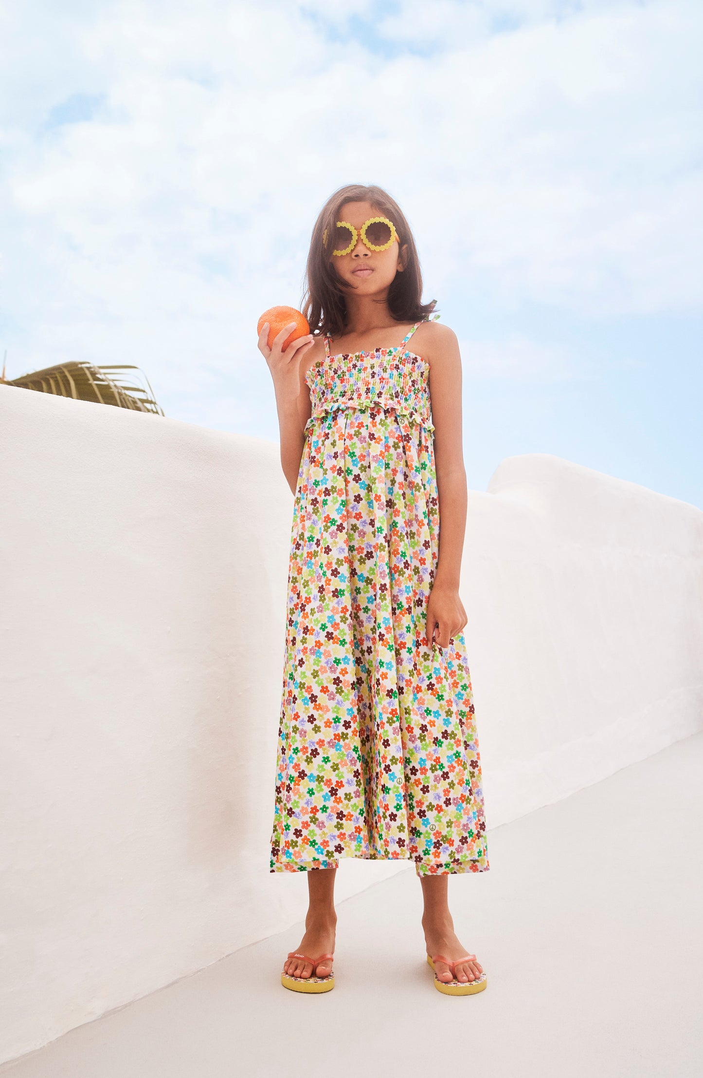 Flower petite coverup
