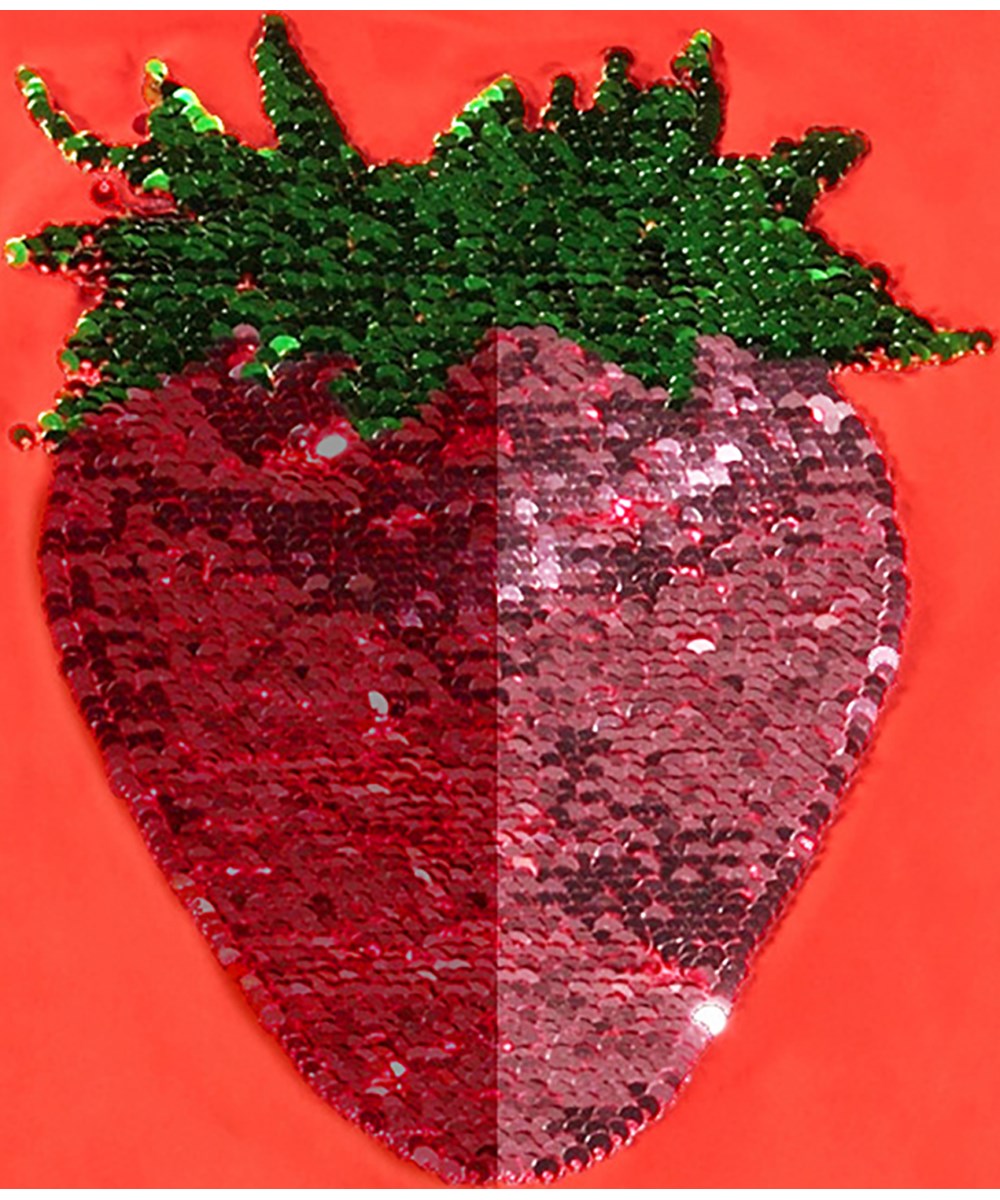 Glittery strawberry