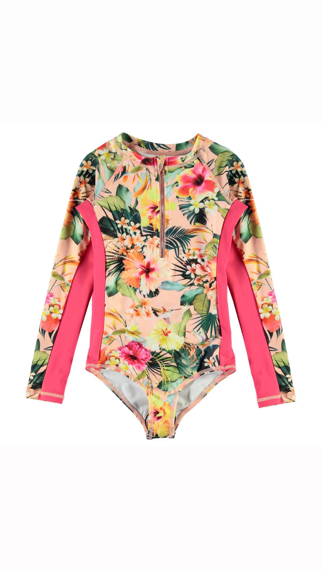 Hawaiian floral surfer