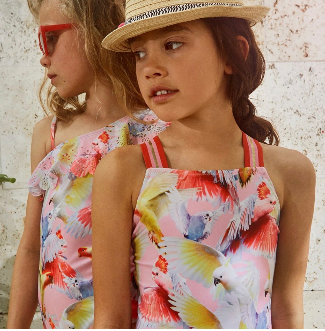 “ Cockatoos “ with Beach towel and Backpack offer